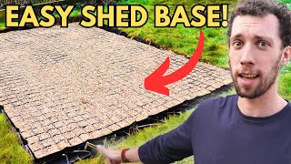 How To Install a Grid Shed Base🛖The EASY Way [upl. by Hepsiba]