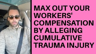 Max Out Workers Compensation Settlement Allege Cumulative Trauma Injury From Repetitive Work [upl. by Light135]