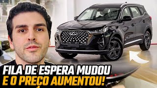 Meu tiggo 7 Sport tá chegando Atualizações sobre fila de espera e preço do Suv da Caoa Chery [upl. by Imre165]