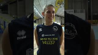 Camilla Mingardi alla vigilia della sfida con Perugia [upl. by Irrehs]