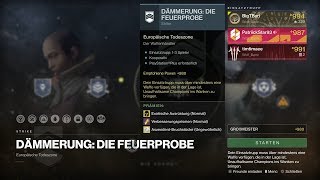 Destiny 21116 Feuerprobe 980 quotGroßmeisterquot  0303100320  Der Waffenhändler HDPS4 [upl. by Nickie]