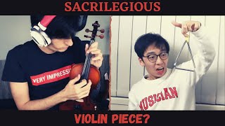 quotTwoset vs Daviequot Sacrilegious Violin Piece [upl. by Chow]