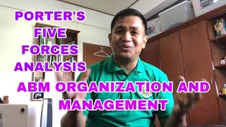 ABM ORGANIZATION AND MANAGEMENT PORTER’S FIVE FORCES [upl. by Suinotna]