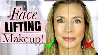 Face Lifting Makeup Tutorial on Mature Skin [upl. by Oam690]