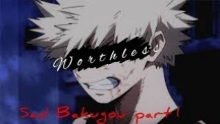 Sad Bakugou Lyric not prank Trigger Warning [upl. by Trebornhoj]