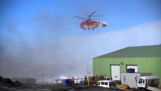 Kamov KA 32 at Scott Base Antarctica [upl. by Novelia]