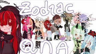 Zodiac QNA PART 1 TYSM FOR QUESTIONZSNSNXJ [upl. by Naitsirhk]