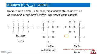 Koolstofverbindingen 1 alkanen [upl. by Verlie]