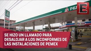 En Mexicali 180 gasolineras cerradas por falta de suministros [upl. by Akanke]