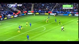 AMAZING GOAL ULLOA LEICESTER 1 0 NORWICH [upl. by Azal384]