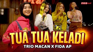 Tua Tua Keladi  Trio Macan X Fida AP Official Music Video  Live Version [upl. by Norrab]