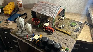 Diorama stabulation  partie 2  Diorama agricole [upl. by Nimajeb]