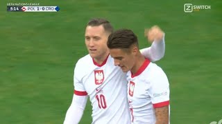 Piotr Zielinski GoalPoland vs Croatia 10 All Goals and Extended Highlights [upl. by Theola431]