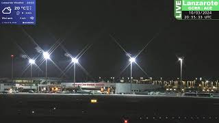 🟢 1032024 LIVE LANZAROTE AIRPORT  CLOSEST WEBCAM  Daytime 221 [upl. by Gilmer]