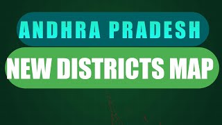 Andhra Pradesh new districts [upl. by Morel]