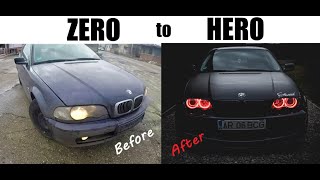 Building a BMW e46 Coupe in 10 Minutes [upl. by Nakre]