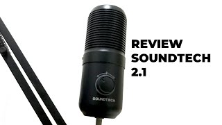 Review Mic Yang Udah 6 Bulan Gua Pakai  Soundtech 21 [upl. by Novehc906]