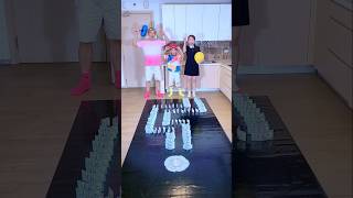 Money Game Challenge With Balloon So Fun Short FamilyGames Viral [upl. by Ilajna]