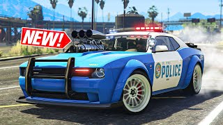 GTA 5 Online  NEW 5420000 Gauntlet Interceptor Customization Dodge Challenger [upl. by Annayat]