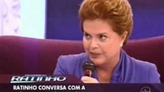 Dilma no Ratinho fala sobre o Trem Bala [upl. by Haggar791]