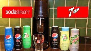 SodaStream How to Make Great Sparkling Pepsi amp 7UP [upl. by Hares]