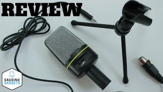 Elegiant Microphone Review  SF920 35mm Wired Handsfree Condenser Microphone [upl. by Bendicta]