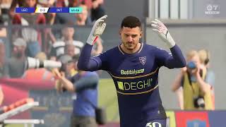 FC 24  Lecce  Inter  Lega Serie A TIM  20232024 [upl. by Sedecram]