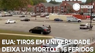 Troca de tiros em Universidade deixa um morto e 16 feridos [upl. by Hudnut]