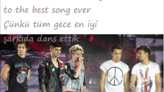 One Direction  Best Song Ever Lyrics and Turkish Translation Türkçe Çeviri [upl. by Are]