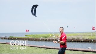 CORE Riot XR4 Kiteboarding Kite Review [upl. by Ricki787]