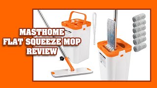 Masthome® Flat Squeeze Mop Review [upl. by Sakhuja]