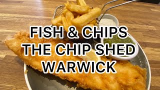 Fish amp Chips at The Chip Shed Warwick Beers at The Old Post Office micropub [upl. by Yrailih]