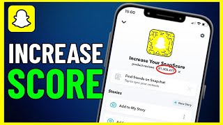 How to Increase Your Snap Score on Snapchat  Full guide 2024 [upl. by Arahsal]