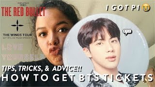 HOW TO BUY BTS CONCERT TICKETS  TIPS •̀ᴗ•́و ̑̑ [upl. by Colleen]