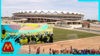 LIVE YANGA VS MBEYA CITYHALI ILIVYO NJE YA UWANJA [upl. by Ahsyen]