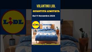 Volantino Lidl dal 11 Novembre 2024 ✅ Offerte casa cucina e SilverCrest 🔥 lidl short anteprima [upl. by Zandra]