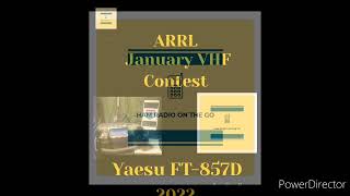 ARRL 2022 January VHF Contest Learn how to contest Amatuer Radio Sport [upl. by Brag]