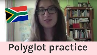 South African polyglot  Feb 2013  Lindies languages 💕 [upl. by Tristam92]