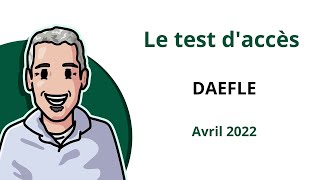 Test daccès DAEFLE [upl. by Kussell]