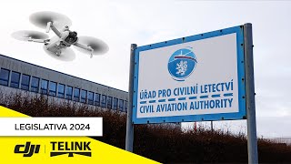 LEGISLATIVA PRO DRONY 2024 VYSVĚTLENA PODLE RIZIKOVOSTI PROVOZU  DJI TELINK [upl. by Nanda]