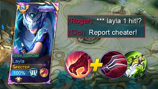 JUNGLE LAYLA 10K MATCHES SOLO RANKED GAME😱 TOTALLY INSANE [upl. by Kaylil784]