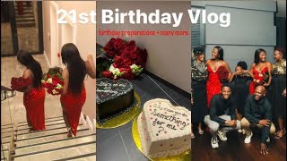 Birthday vlog celebration preparations￼make up amp many more  South African YouTubers [upl. by Zandt74]