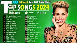 Billboard Hot 100 🎶 Miley Cyrus Ed Sheeran Shawn Mendes Sia Ava Max Maroon 5 Rihanna Zayn [upl. by Salvay118]