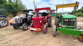 tractors power loading trolley Sonalika Mahindra Arjun Novo Mahindra Eicher John Deere [upl. by Einaj615]