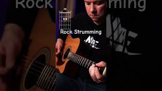 Rock strumming on acoustic guitar acousticguitar acousticcover rock [upl. by Zebulon]