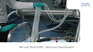 Alfa Laval TestUnit M20  Membrane characterization [upl. by Bashemath]