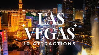 The 10 Best Attractions in Las Vegas [upl. by Sybley]