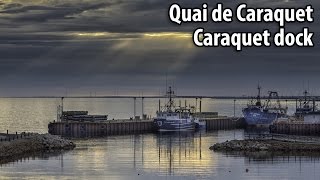 Quai de Caraquet filmé par un drone  Caraquet dock film by drone 2016 [upl. by Ridley949]