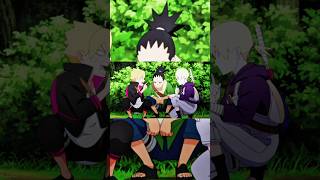 Boruto shikadai and eno escape from Lee but why boruto tobi naruto obitobu anime borutouzumak [upl. by Tabber]