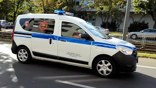 Alarmowo PO 6CK24  Ambulans T Dacia Dokker  WSPR Poznań [upl. by Aliuqa]